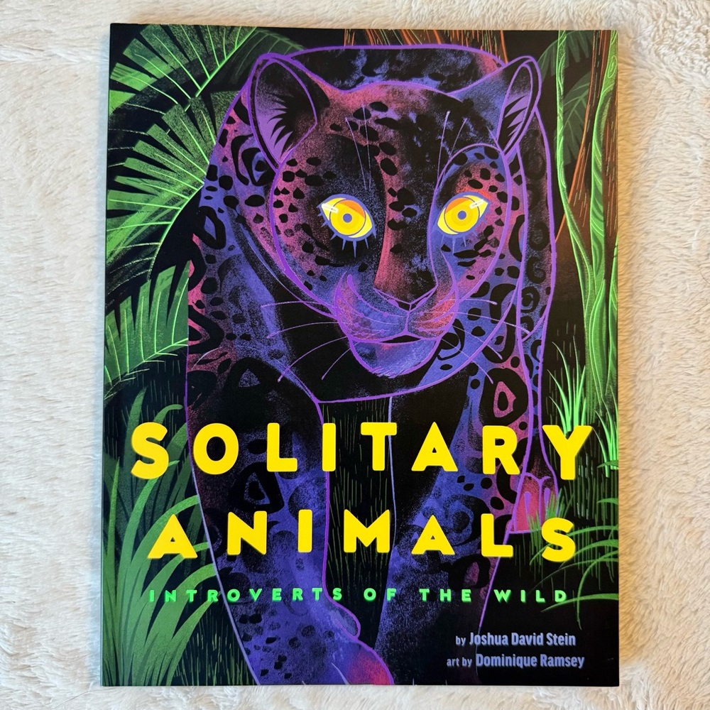 4/$10 - Solitary Animals Introverts of the Wild Children’s Paperback Book